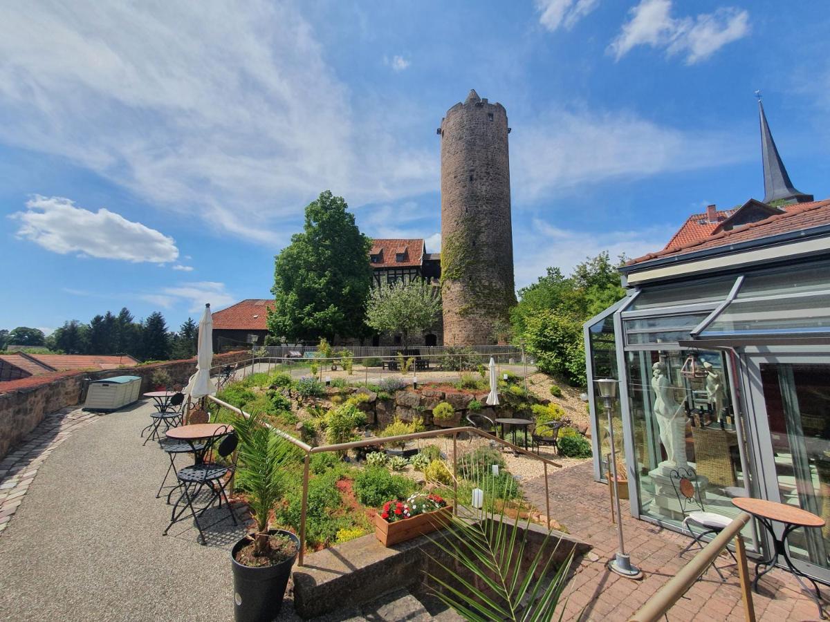 Hotel & Cafe Schachtenburg Schlitz Exterior foto