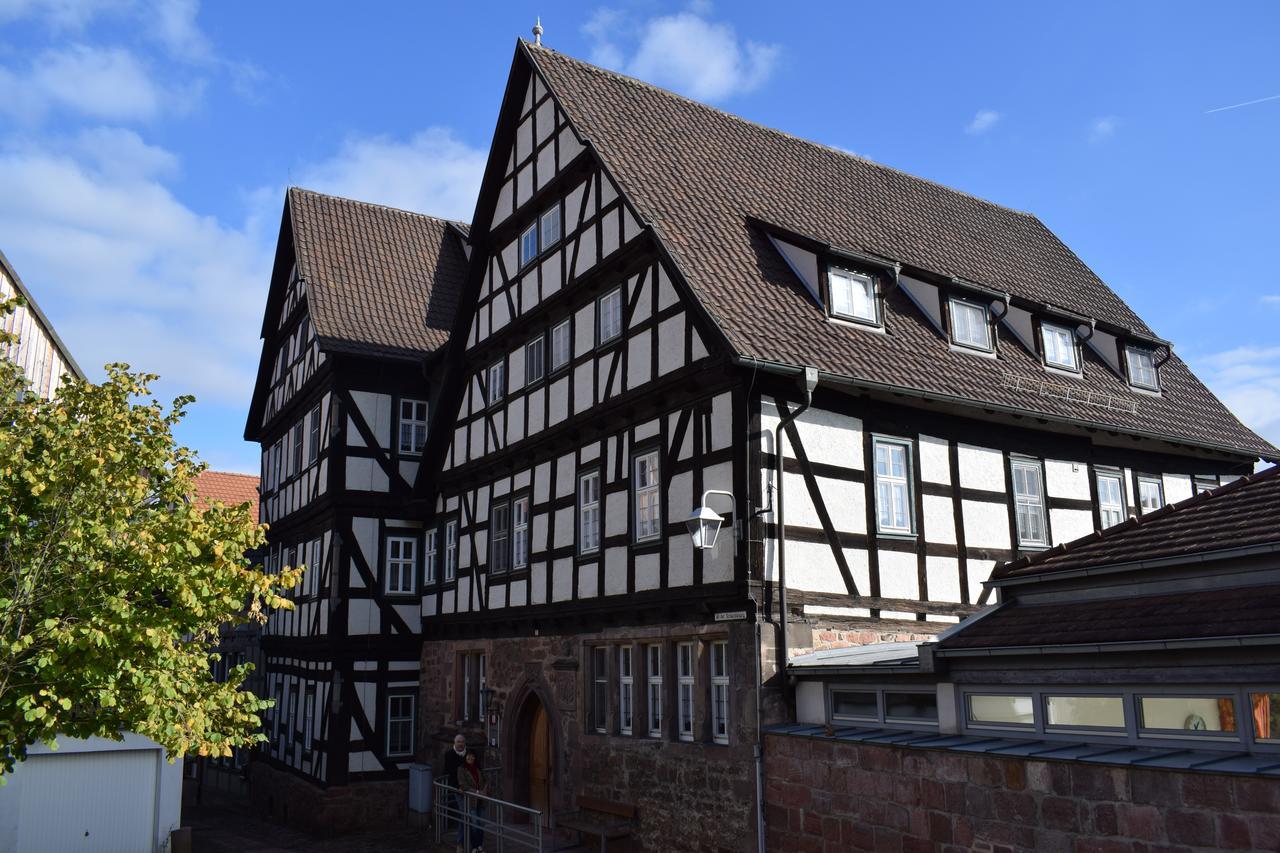 Hotel & Cafe Schachtenburg Schlitz Exterior foto